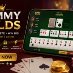 Rummy Golds online rummy game platform displayed on mobile with playing cards, tournaments, rewards, and secure gaming features in 2026.