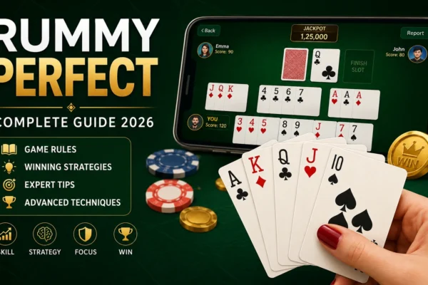 Rummy Perfect guide showing online rummy gameplay, winning strategies, card sequences, and expert tips for 2026.