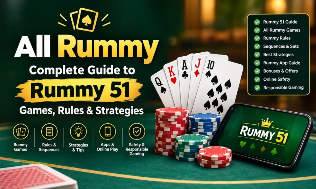 All Rummy and Rummy 51 complete guide to games rules and strategies